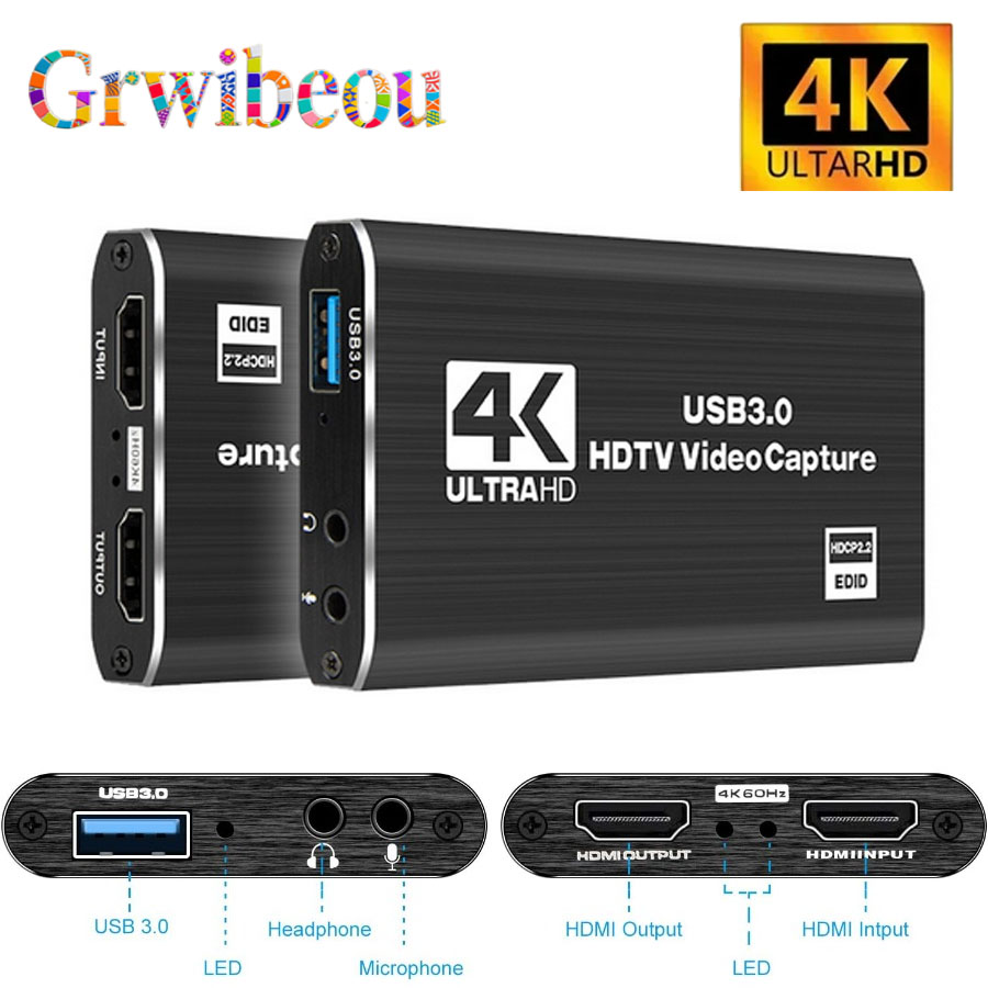 Photography With Mobile - 4K USB 3.0 Video Capture Card