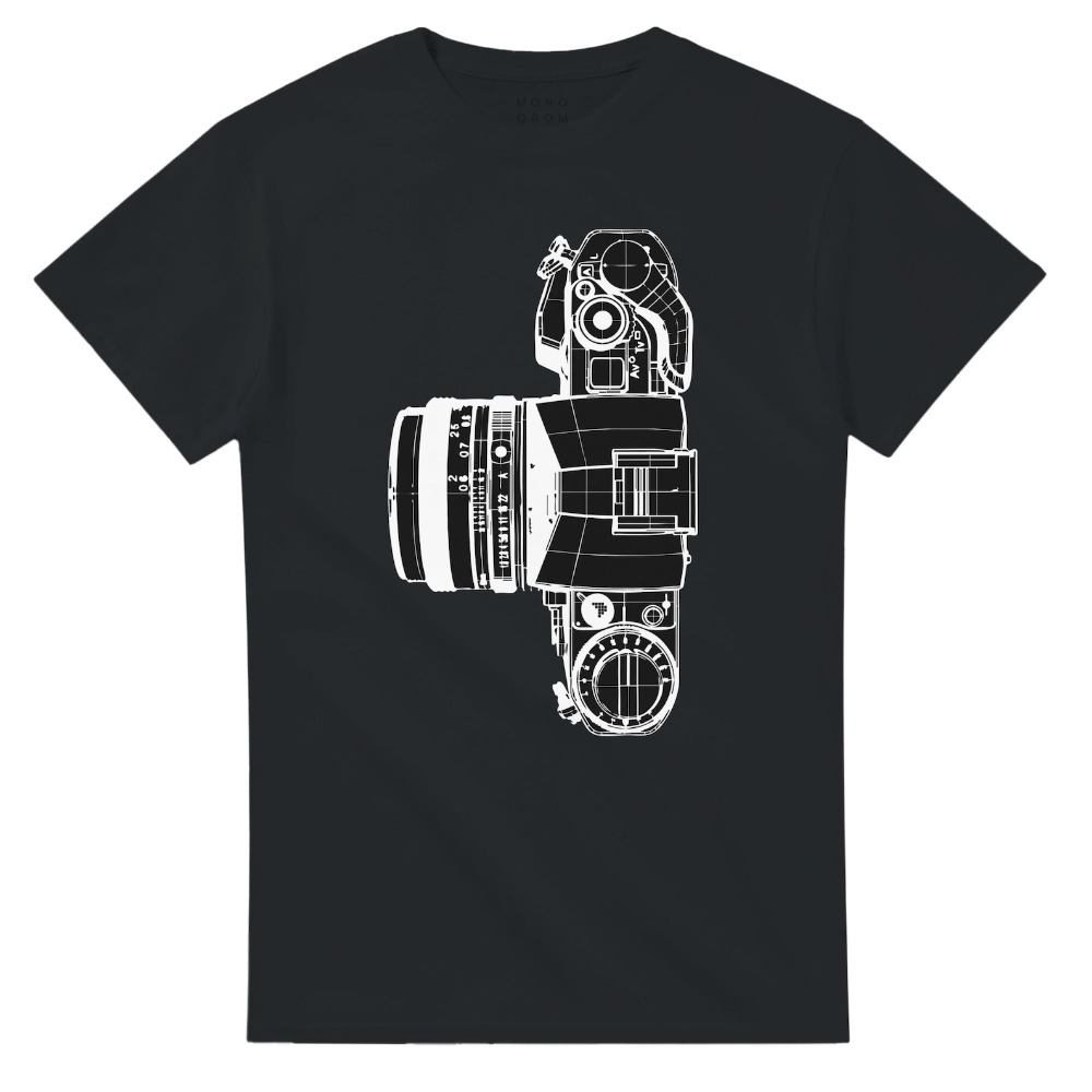 Vintage Camera T-Shirt Photogr - đánh giá và giá Photography Graphic Design