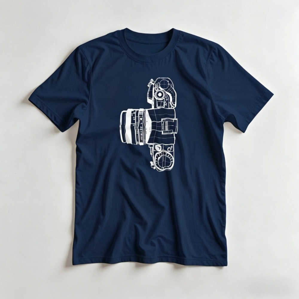 Vintage Camera T-Shirt Photogr - đánh giá và giá Photography Graphic Design