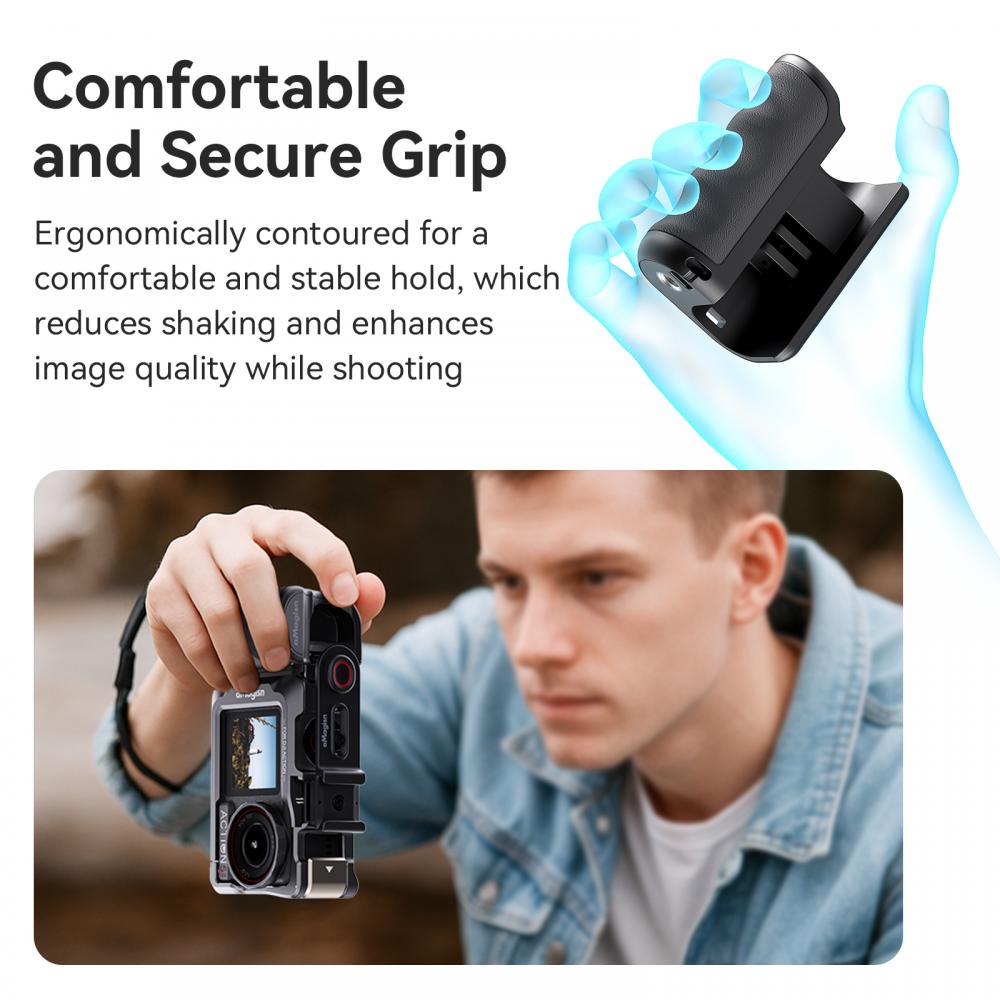 Street Photography Handle Grip - đánh giá và giá Photography Grip Insta360 X5