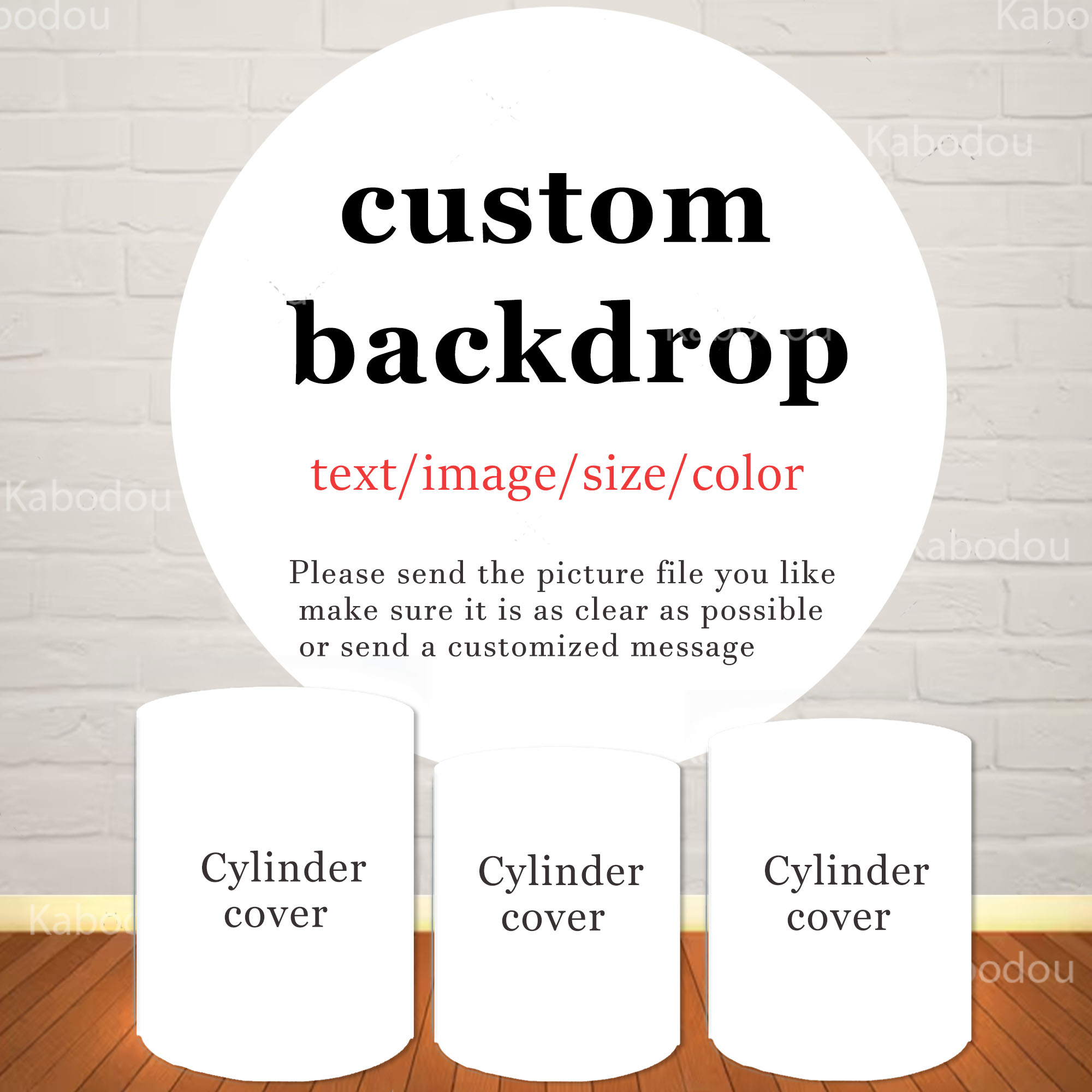 The Custom Round Backdrop  Cyl - đánh giá và giá Photography Aesthetic