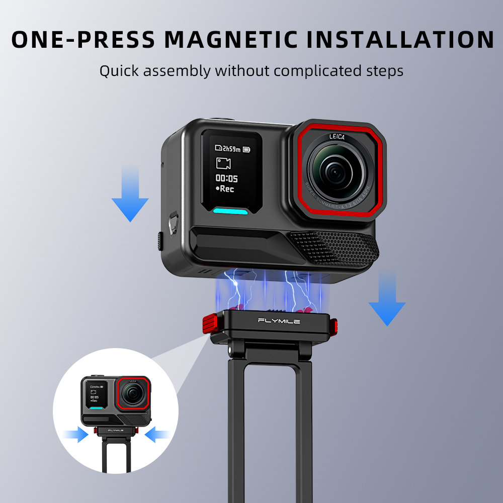 Flymile Metal Tripod Quick-rel - đánh giá và giá Photography Grip Insta360 X5